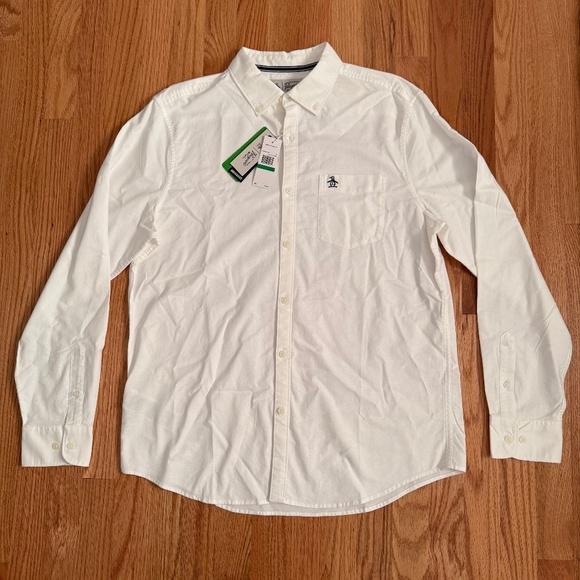 Penguin Men’s Button Down Shirt - Picture 1 of 9